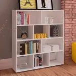 Estantería Bertolini Book con 10 Nichos color Blanco