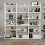 Estantería Bertolini Floripa para Oficina con 6 Nichos color Blanco