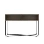 Aparador Credenza Bertolini 1273 Buffetera con 2 Nichos color Legno Negro