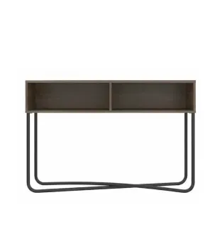 Aparador Credenza Bertolini 1273 con 2 Nichos color Legno Negro