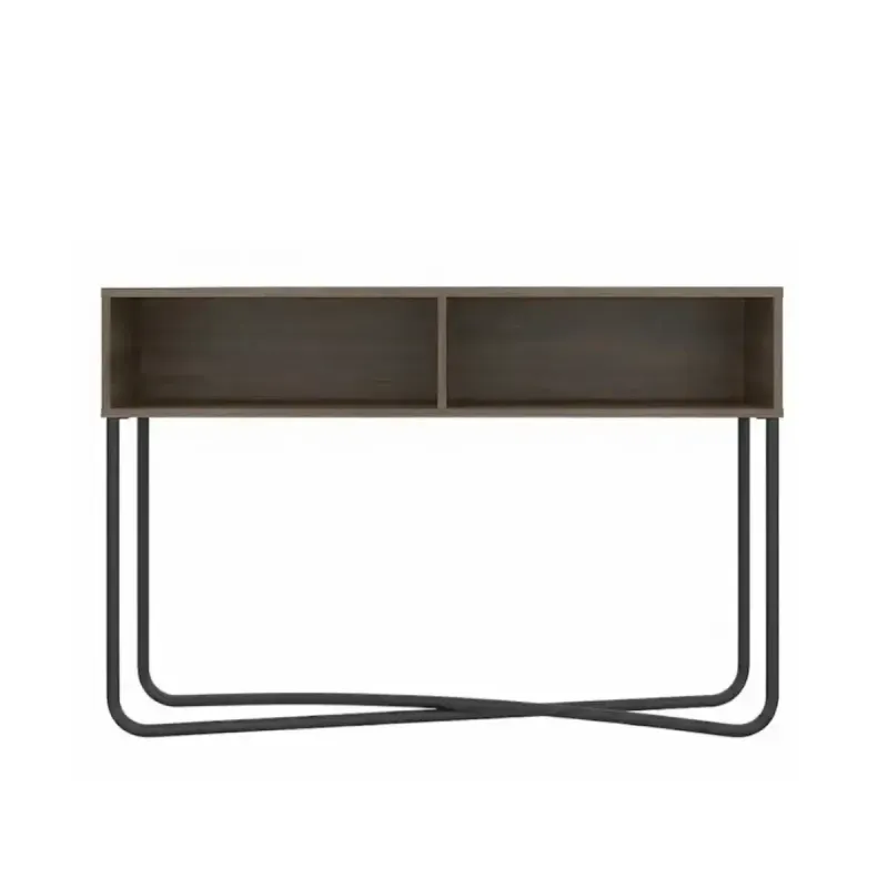 Aparador Credenza Bertolini 1273 Buffetera con 2 Nichos color Legno Negro
