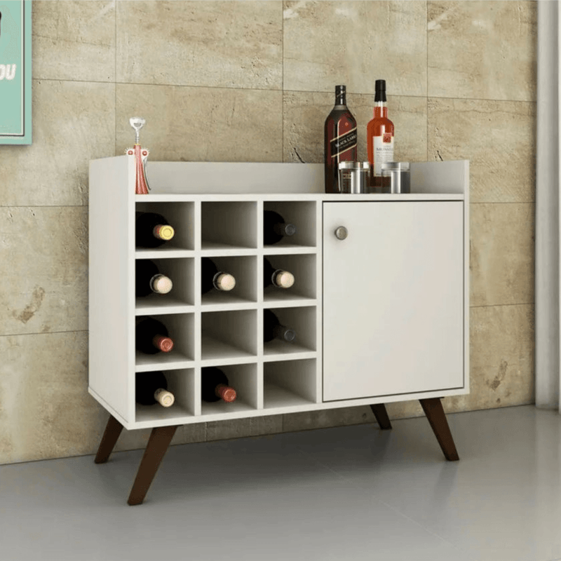 Mini Cava Retro Bertolini RT 3111 Botellero con 12 nichos color Rústico