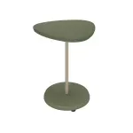 Mesa Auxiliar Bertolini Bel Alta para Sala Moderna color Menta