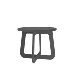 Mueble Mesa de Centro Bertolini Jasmin Mesita Auxiliar Para Sala color Gafito