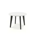 Mesa de Centro Moderna Bertolini RT 3082 Mesa Auxiliar Para Sala color Blanco