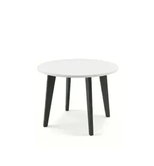 Mesa de Centro Moderna Bertolini RT 3082 Para Sala color Blanco