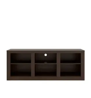Mueble Mesa para TV Bertolini 1393 hasta 50" color Chocolate
