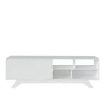 Mueble Mesa para TV Bertolini Niagara 65 Pulgadas Blanco