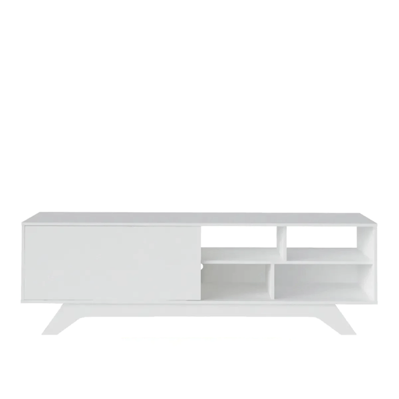 Mueble Mesa para TV Bertolini Niagara 65 Pulgadas Blanco