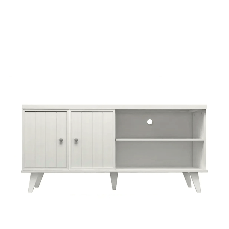 Mueble Mesa para TV Bertolini R 631 Hasta 50 Pulgadas con 2 puertas 2 nichos color Imbuia