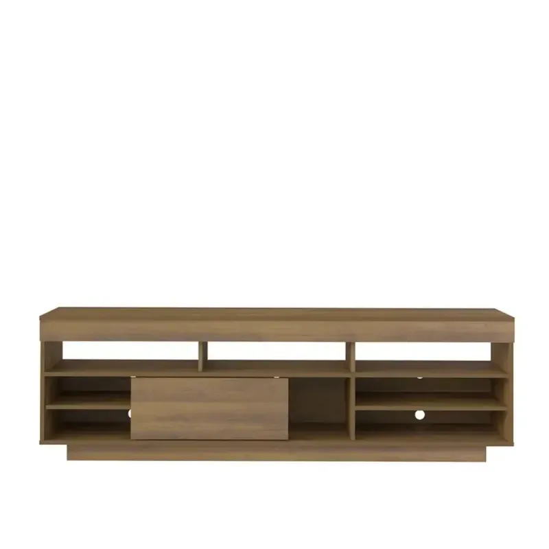 Mueble Mesa para TV Bertolini Treviso Hasta 75 Pulgadas con 1 Puerta Pino