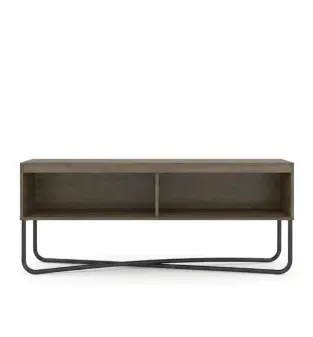 MESA DE TV BERTOLINI 1272 LEGNO NEGRO PARA 40 PULGADAS