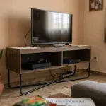 Mueble para TV Hasta 40 Pulgadas Bertolini 1272 con 2 Nichos Legno Negro