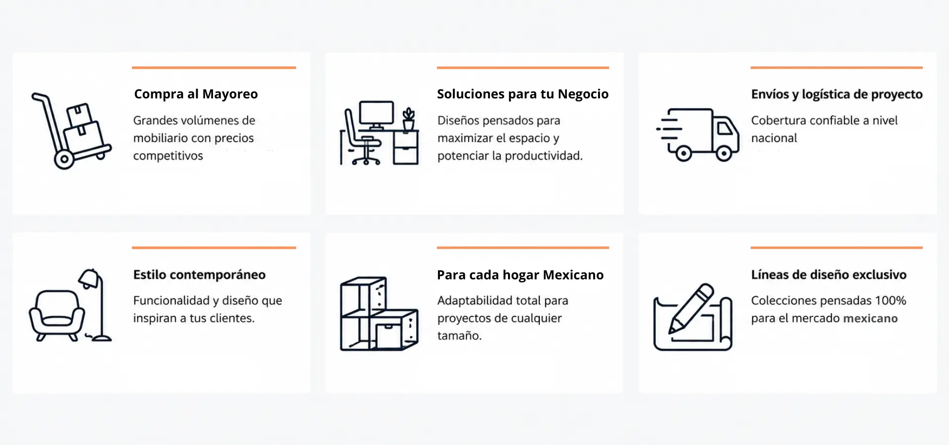 Espacio comercial amueblado con soluciones Bertolini